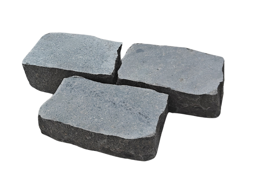 Middendoor gezaagde lange porfier